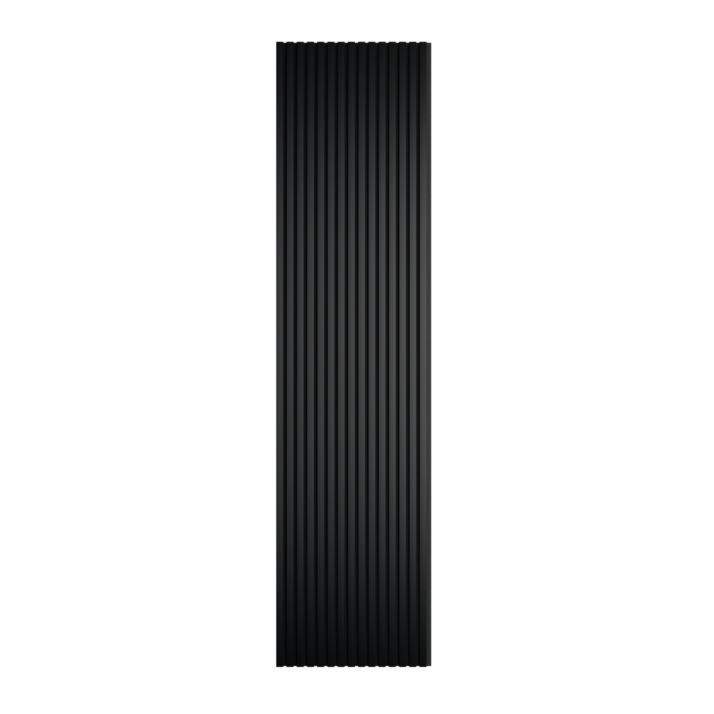 MURONOVA | Black Pure XL | Acoustic Wood Wall Panels | Soundproof Slat Wall Paneling | Decorative 3D Wall Panels | wall panels for interior wall decor | wall decor living room (108" x 23.5")