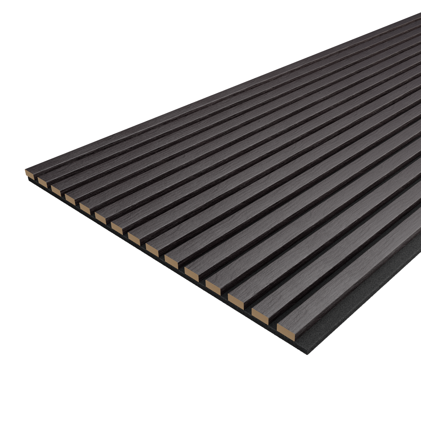 MURONOVA | Black Maple XL | Acoustic Wood Wall Panels | Soundproof Slat Wall Paneling | Decorative 3D Wall Panels | wall panels for interior wall decor | wall decor living room (108" x 23.5")