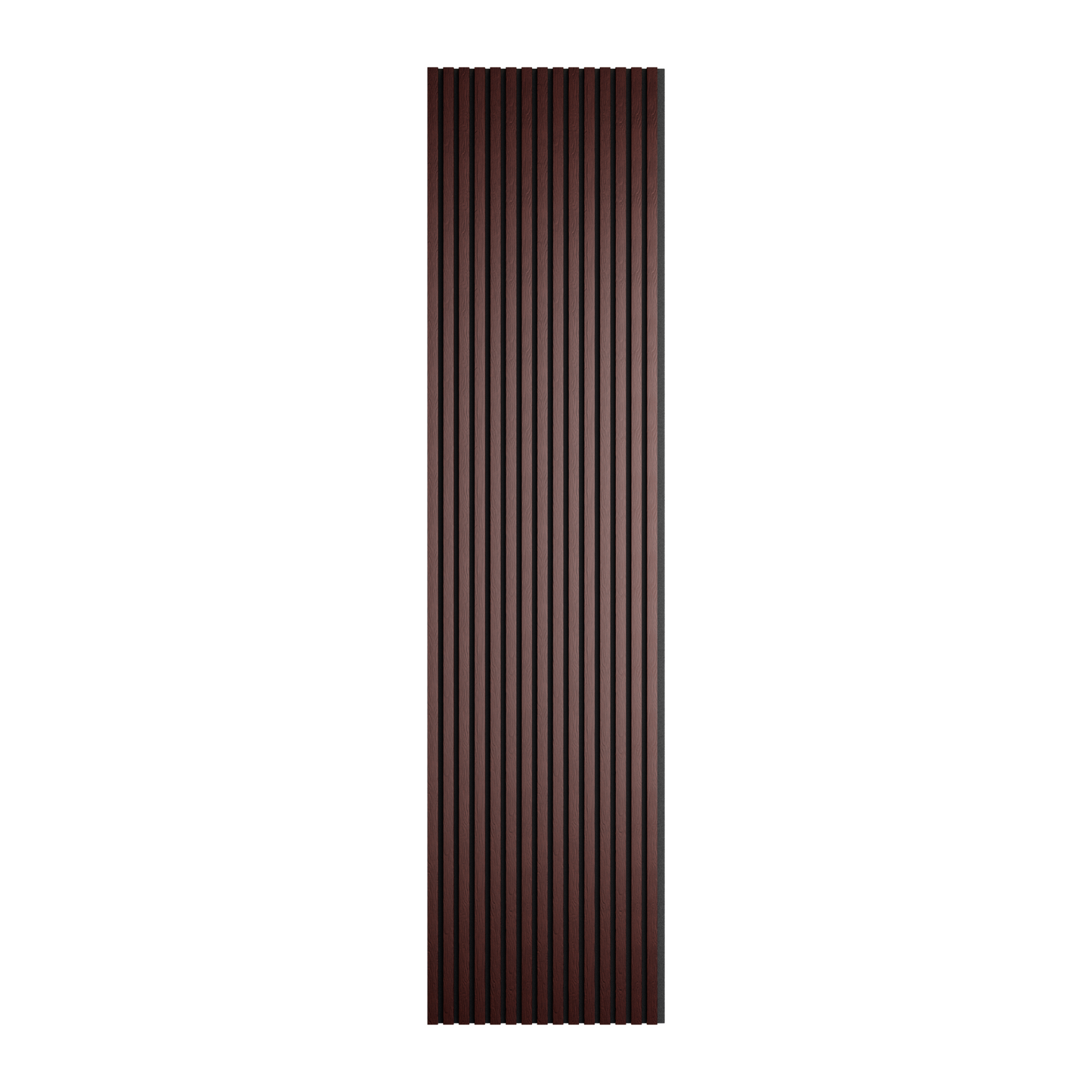 MURONOVA | Dark Walnut (Mocha) XL | Acoustic Wood Wall Panels | Soundproof Slat Wall Paneling | Decorative 3D Wall Panels | wall panels for interior wall decor | wall decor living room (108" x 23.5")