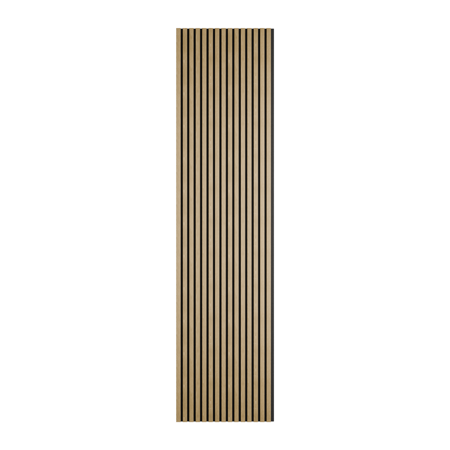 MURONOVA | Natural Oak XL | Acoustic Wood Wall Panels | Soundproof Slat Wall Paneling | Decorative 3D Wall Panels | wall panels for interior wall decor | wall decor living room (108" x 23.5")