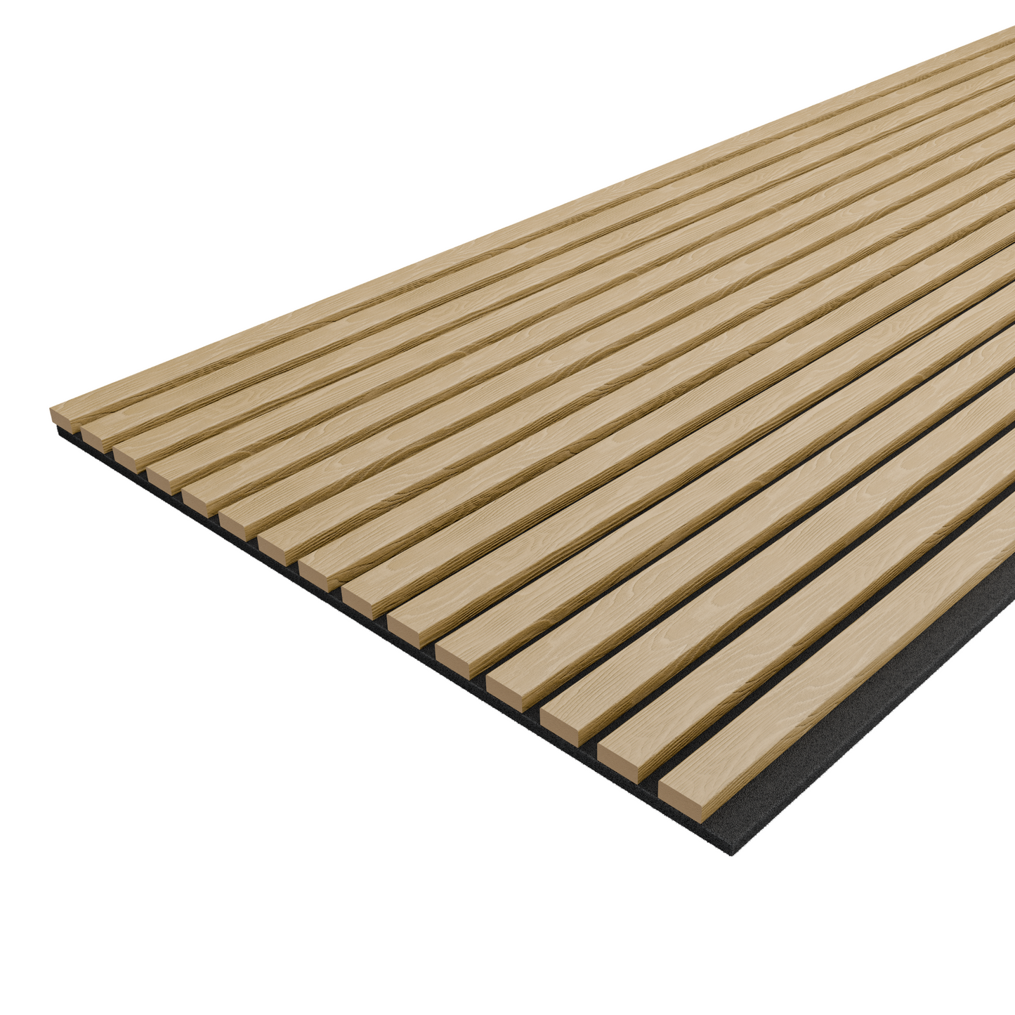 MURONOVA | Natural Oak XL | Acoustic Wood Wall Panels | Soundproof Slat Wall Paneling | Decorative 3D Wall Panels | wall panels for interior wall decor | wall decor living room (108" x 23.5")