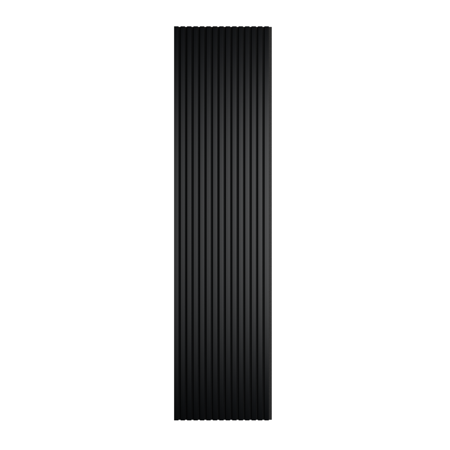 MURONOVA  | Black Pure XL | Acoustic Wood Wall Panels | Soundproof Slat Wall Paneling | Decorative 3D Wall Panels | wall panels for interior wall decor | wall decor living room (108" x 23.5")