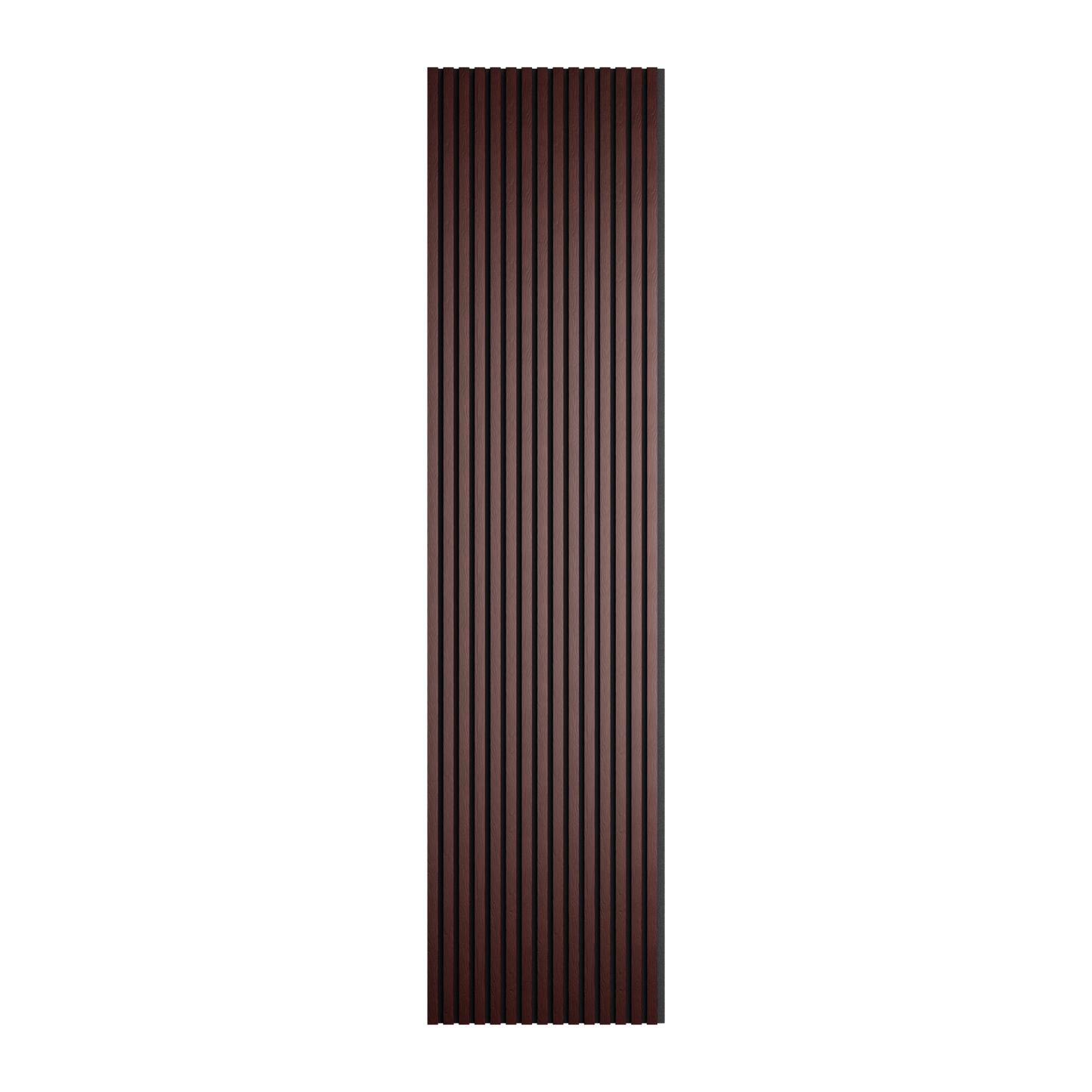 MURONOVA  | Dark Walnut (Mocha) XL | Acoustic Wood Wall Panels | Soundproof Slat Wall Paneling | Decorative 3D Wall Panels | wall panels for interior wall decor | wall decor living room (108" x 23.5")