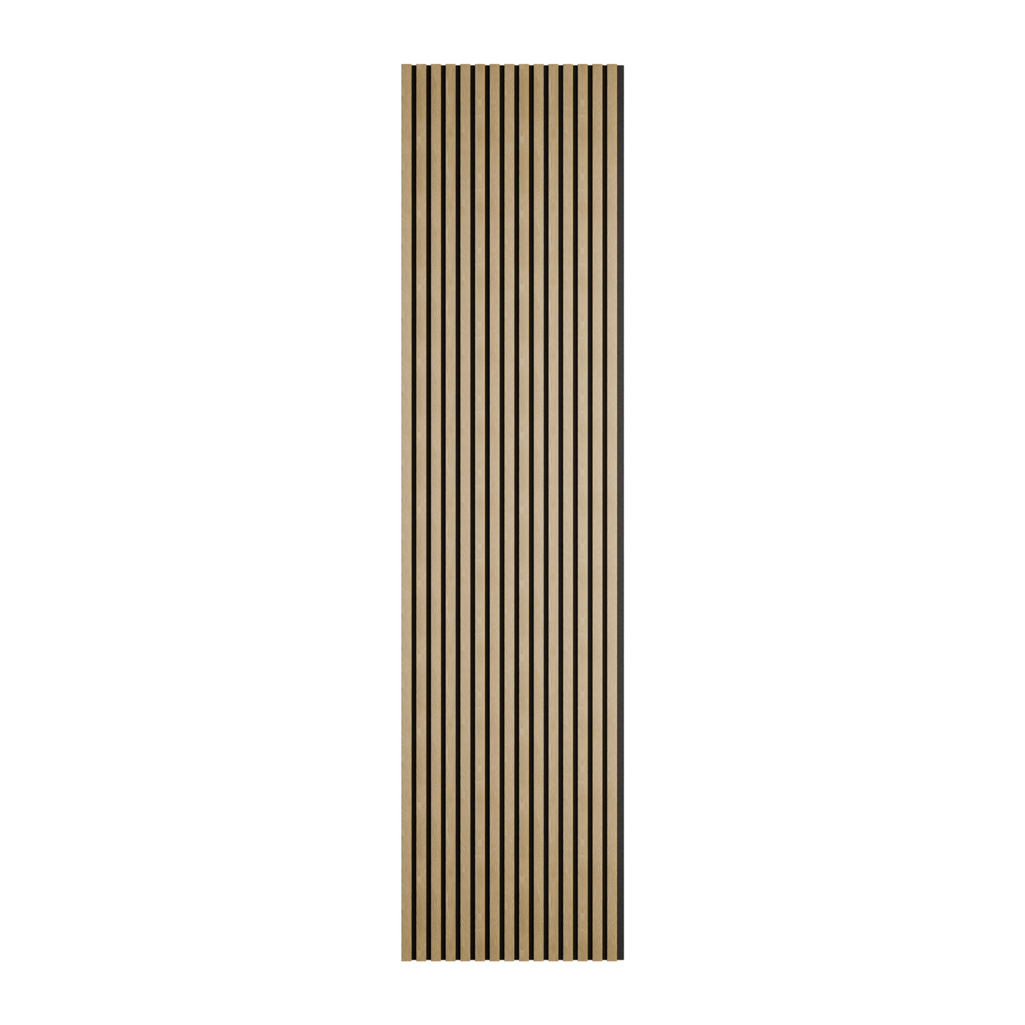 MURONOVA  | Natural Oak XL | Acoustic Wood Wall Panels | Soundproof Slat Wall Paneling | Decorative 3D Wall Panels | wall panels for interior wall decor | wall decor living room (108" x 23.5")